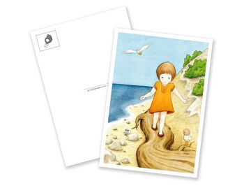 Carte postale – La fille de Chalk Cliff 3