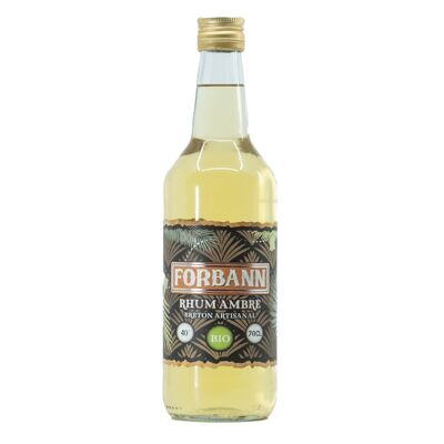 (x6) FORBANN ron ámbar 40% 70cL Bretón ORGÁNICO