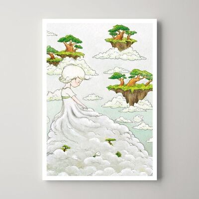 Cartolina – La Ragazza delle Nuvole