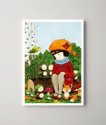 Carte postale – Le gang de la forêt de châtaigniers 1