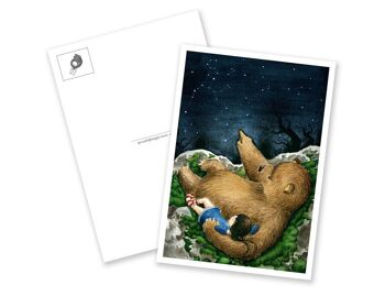 Carte postale – Les astronomes 2