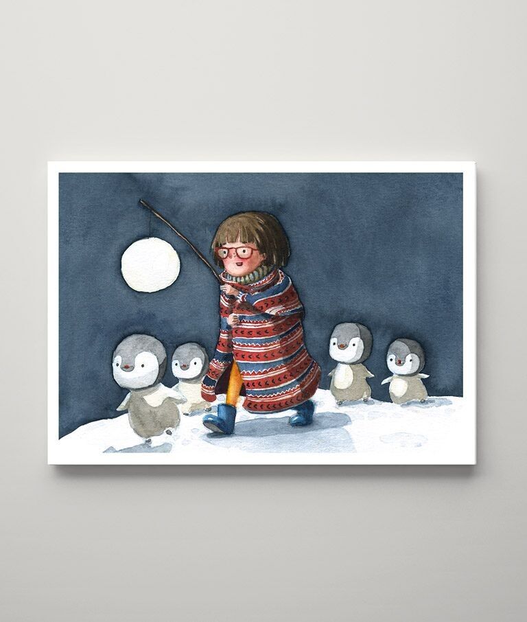 Cartolina – La banda dei pinguini