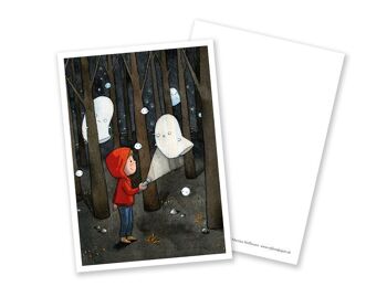 Carte postale – Les petits esprits de la forêt 3