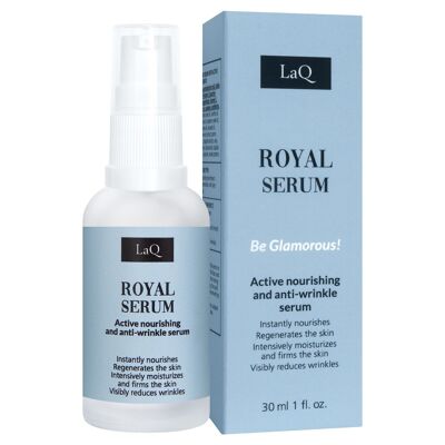 LaQ Royal Serum – Suero facial antienvejecimiento para pieles secas y maduras // 30ML