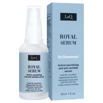 LaQ Royal Serum – Sérum visage anti-âge pour peaux sèches et matures // 30ML 1