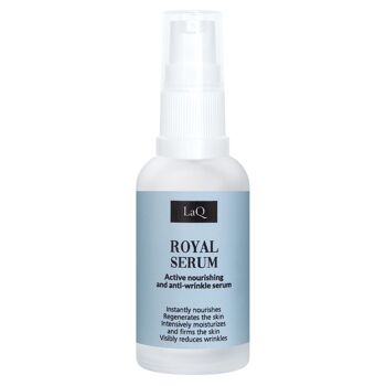LaQ Royal Serum – Sérum visage anti-âge pour peaux sèches et matures // 30ML 2