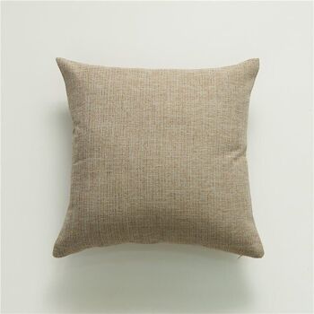 Housse de coussin en lin minimaliste avec pompons │ Housse de coussin décorative douce de Nordic Home 7