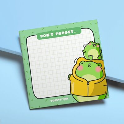 Frog Sticky Notes | Cute Memo Pads & Stationery