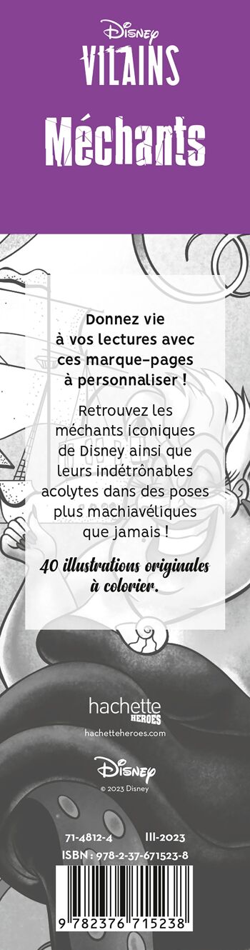 LIVRE - MARQUE-PAGES MECHANTS 2