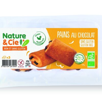 Panini al cioccolato bio e senza glutine Nature & Cie