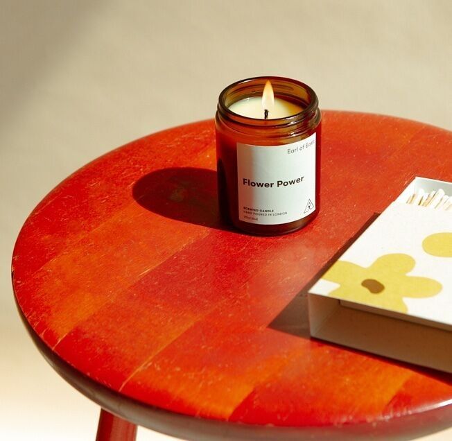 Poder de la flor | Vela de cera de soja 170ml [6oz]