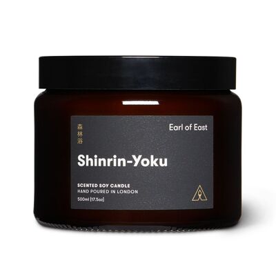 Shinrin Yoku | Candela di cera di soia 500 ml [17,5 once]