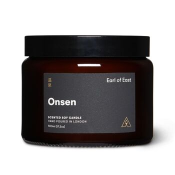 Onsen | Bougie de cire de soja 500 ml [17,5 oz] 5