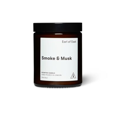 Rauch & Moschus | Sojawachskerze 170 ml [6oz]