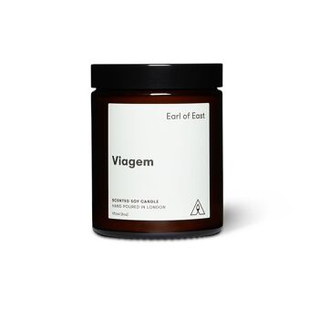 Viagem | Bougie de cire de soja 170ml [6oz] 1