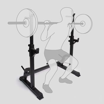 Support de squat pour haltères Phoenix Fitness 2