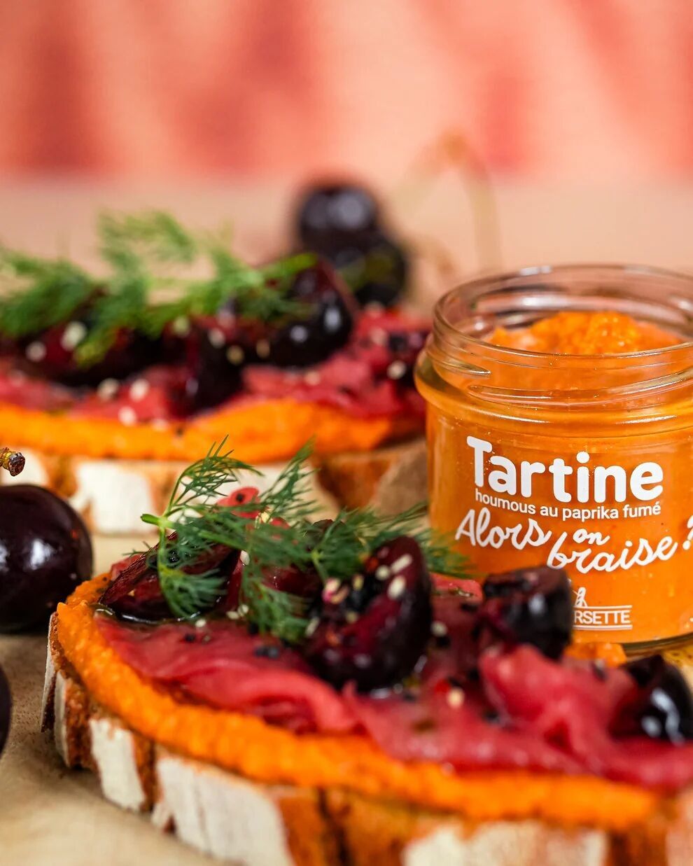 Houmous au paprika fumé │ Tartinable pour l'apéritif ▸ Alors on braise ?
