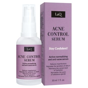 LaQ Acne Control Serum - Sérum visage contre l'acné et les impuretés // 30ML 1