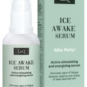 LaQ Ice Awake Serum Nº8 - Sérum visage contre les peaux fatiguées et déshydratées - à la menthe et au concombre // 30ML