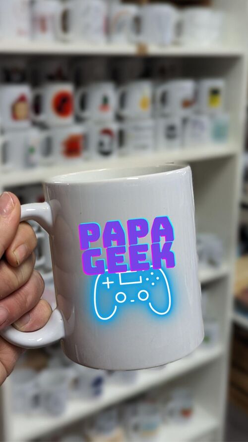 Mug papa geek