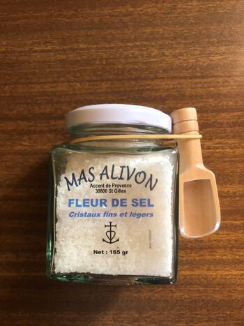 POT CARRE FLEUR DE SEL 165GR