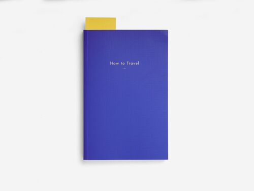 How To Travel Book, Gift for Travelers 9137