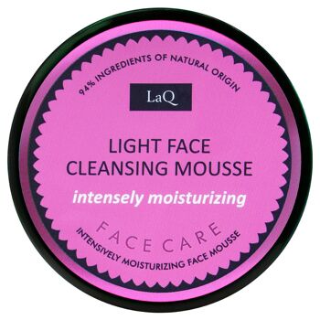 LaQ Mousse Nettoyante Hydratante pour le Visage Magnolia & Poivre Rose - Naturelle et Végétalienne - 70 g 2
