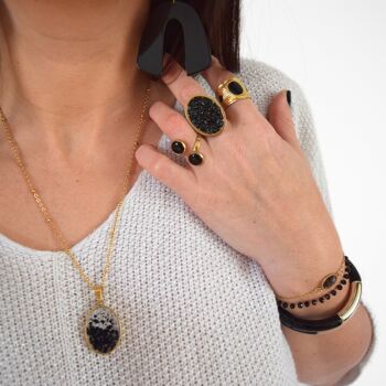 Bague Blacky 3