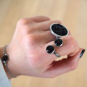 Bague Blacky 10