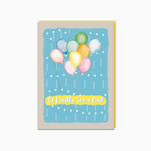 Birthday Balloons - As Gaeilge