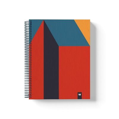 Cuadernos de espiral coloridos | Mosaico