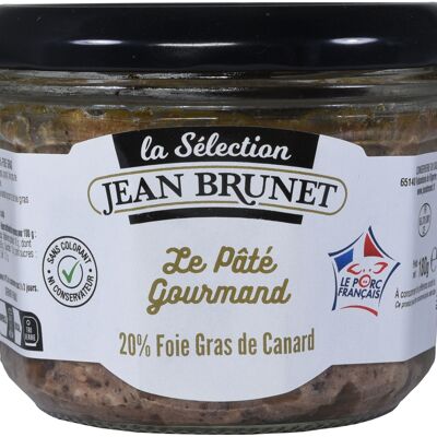 Terrine de Campagne - Viande de Porc Français - avec 20% de Foie Gras Français