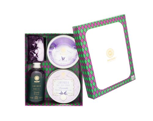 Body Care Gift Set LAVENDER (4 items)