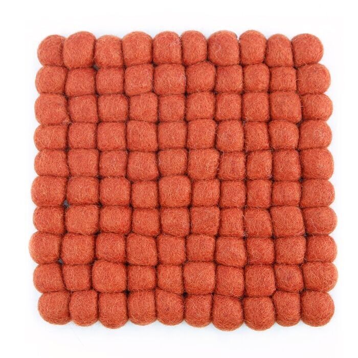 Trivet "rust", 18 x 18 cm square