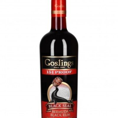 Gosling's Black Seal 151 Proof Ambra Rum - 75.5%