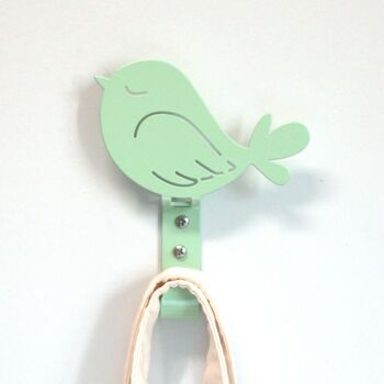 Support mural pour tout-petit - motif oiseau 4