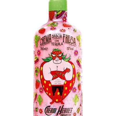 Cream Heroes - Crema di tequila alla fragola - Captain Freson - 17%