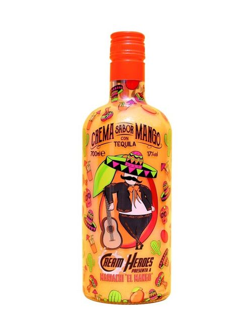 Cream Heroes - Crème de Tequila à la Mangue - Mariachi El Mango - 17%