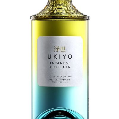 Ukiyo - Yuzu - Ginebra cítrica