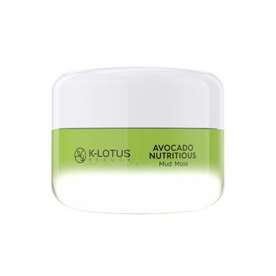 Mit Avocado angereicherte Schlammmaske von K-Lotus: Luxuriöse Feuchtigkeitsversorgung und Pflege für strahlende Haut
