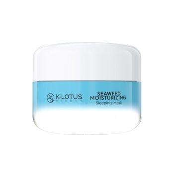 Masque de nuit à l'essence d'algues K-Lotus : hydratation et nutrition intensives pour une peau matinale radieuse 1
