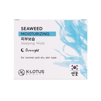 Masque de nuit à l'essence d'algues K-Lotus : hydratation et nutrition intensives pour une peau matinale radieuse 2