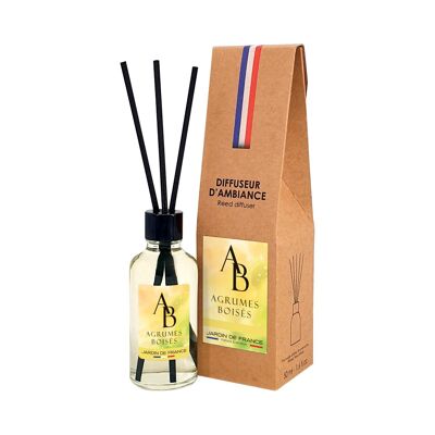 Diffuseur d'ambiance kraft - Agrumes Boisé