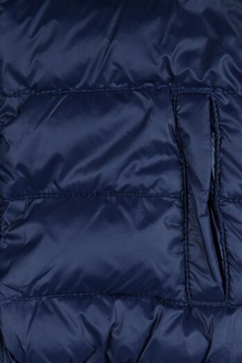 Manteau garçon matelassé marine Réf : 83110 6