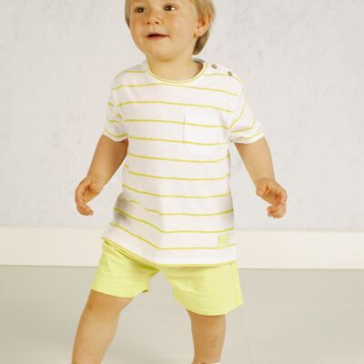 Short bébé jaune Réf : 79012