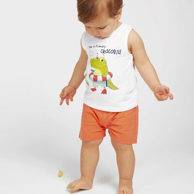 Short bébé corail Réf : 79012