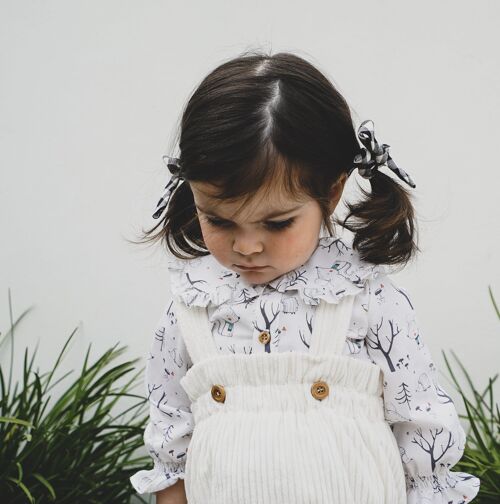 Cocote & Charanga printed baby sleeve blouse Ref: 51630