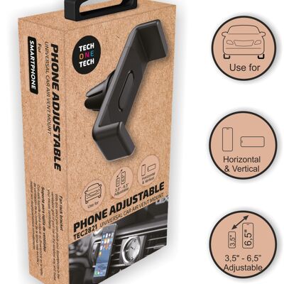 Porta cellulare da auto, clip universale estensibile