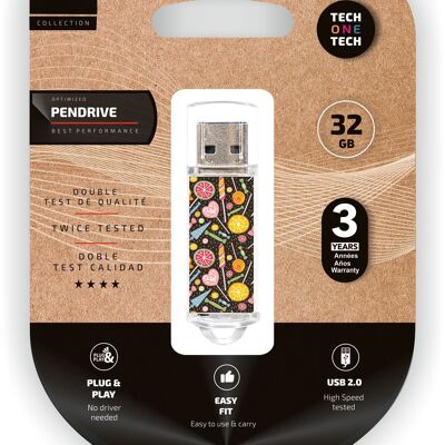 Mémoire USB Candy Pop, clé USB 32 Go