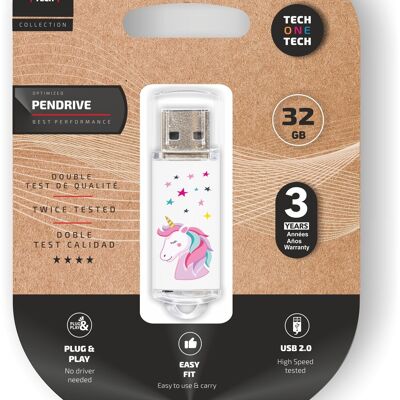 Unicornio dream pendrive 32 Gb memoria usb